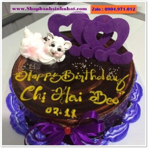 Bánh Sinh Nhật Socola - S77